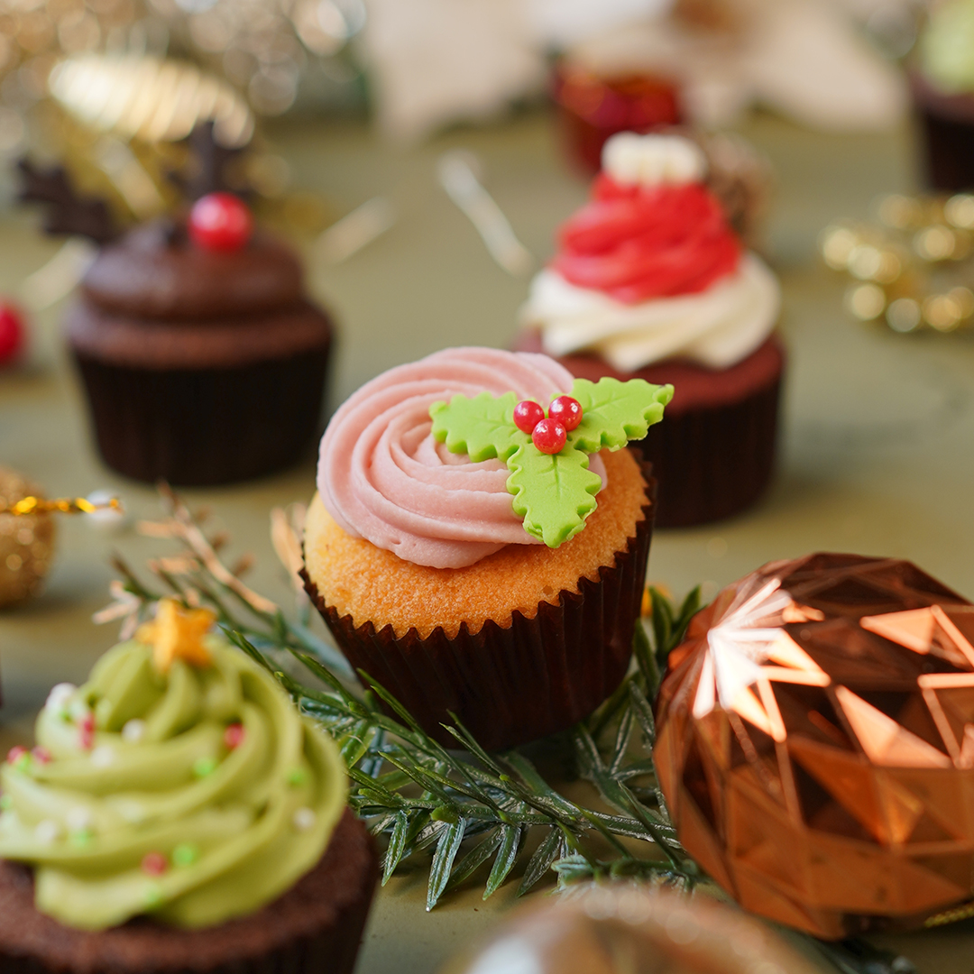 送禮首選！12件Mini Cupcake Party Set🧁